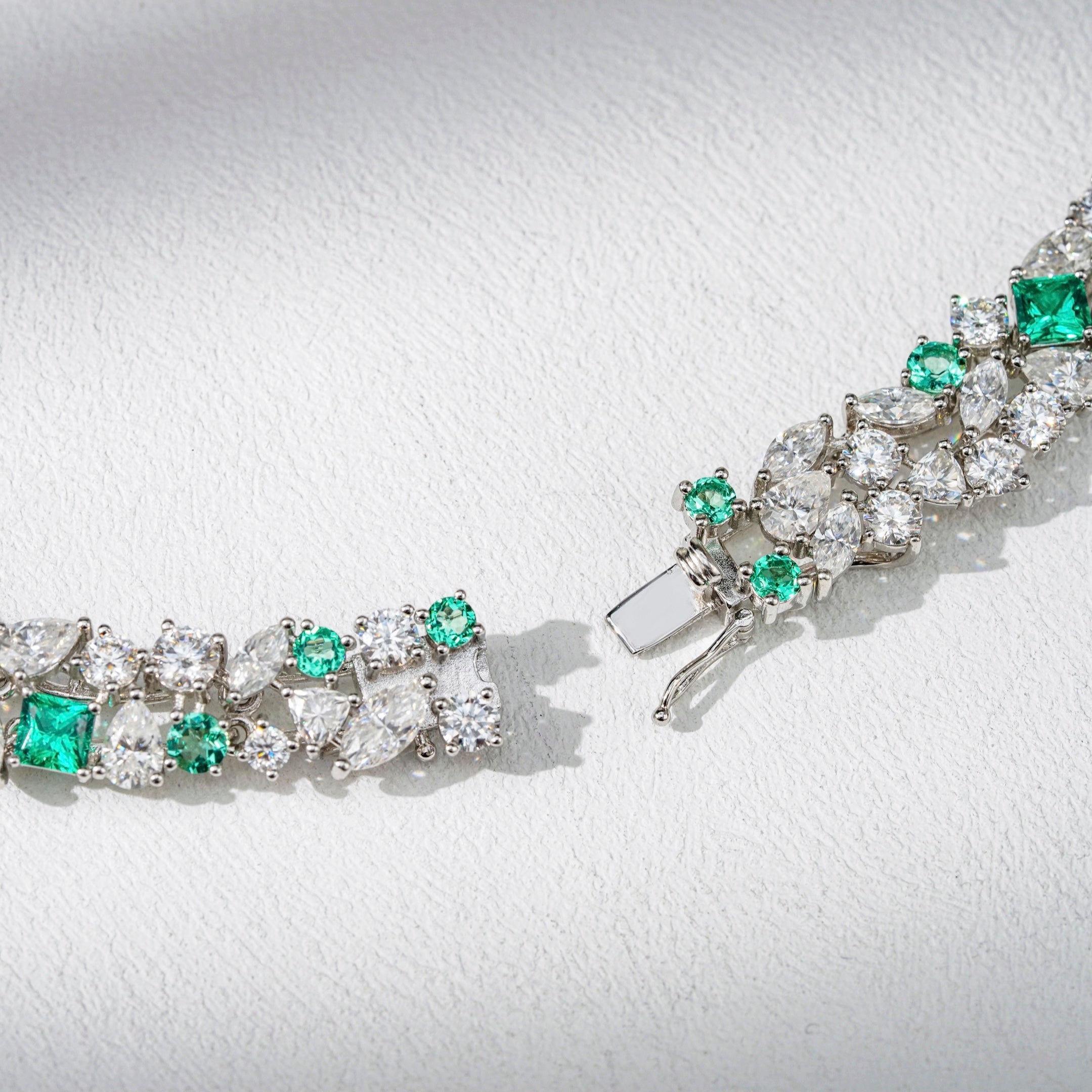 Breathtaking Emerald and Diamond Grandeur Necklace
