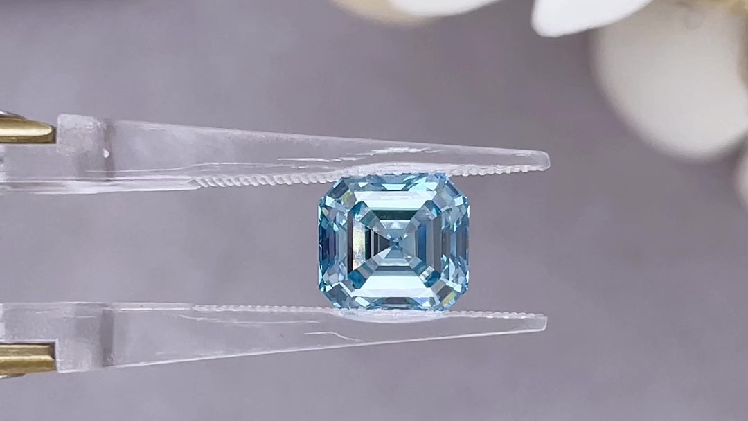 CVD LG644497590 2.42CT BLUE VS2 ASS EX VG