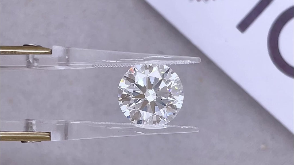 CVD LG704573586 5.01CT E VS1 ROUND EX EX