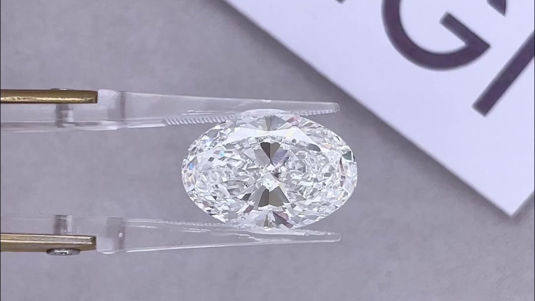 CVD LG693526725 10.06CT E VS2 OVAL EX EX