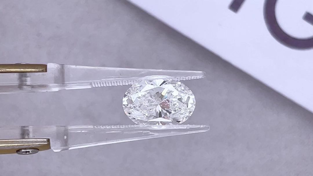 CVD LG723501785 3.01CT E VS1 OVAL EX EX