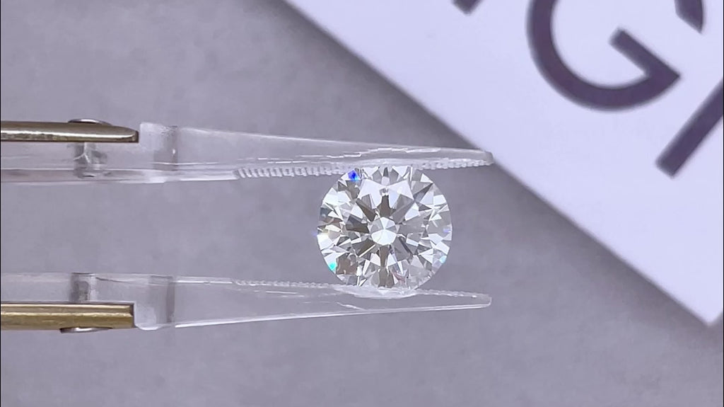 CVD LG696576149 3.06CT E VS1 ROUND EX EX