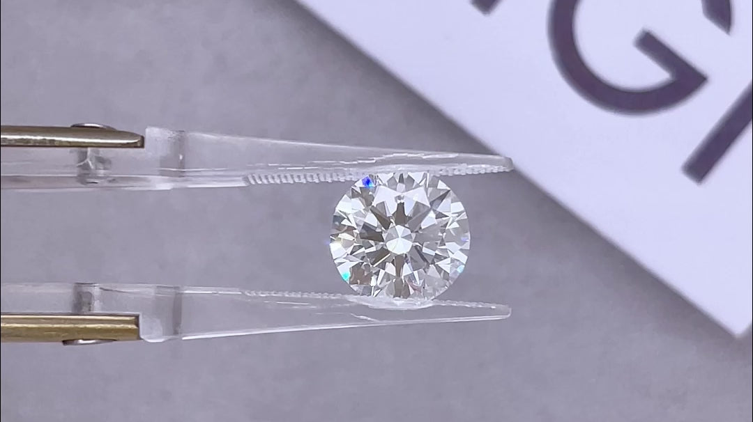 CVD LG696576149 3.06CT E VS1 ROUND EX EX